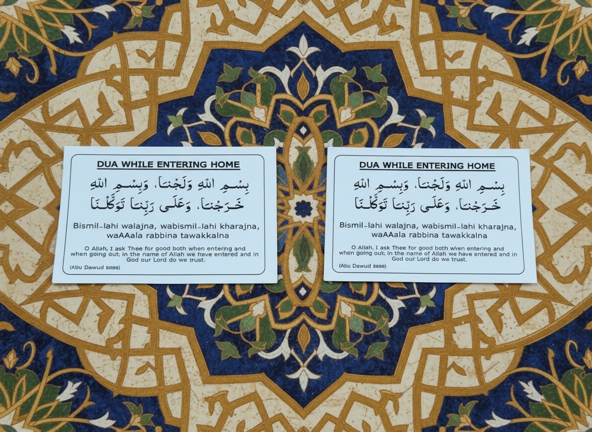 English Dua Stickers Set Of 12