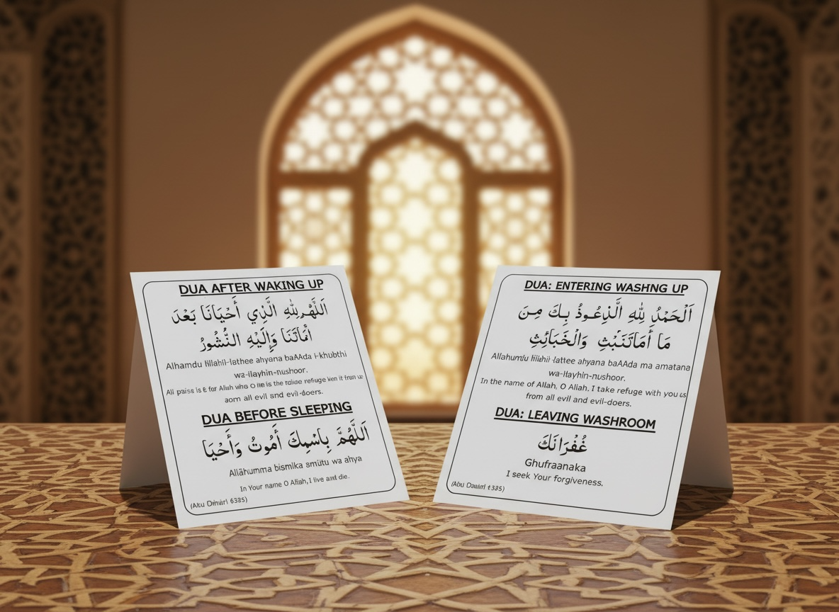 English Dua Stickers Set Of 12