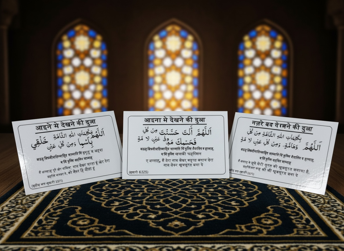 Hindi Dua Stickers set of 12