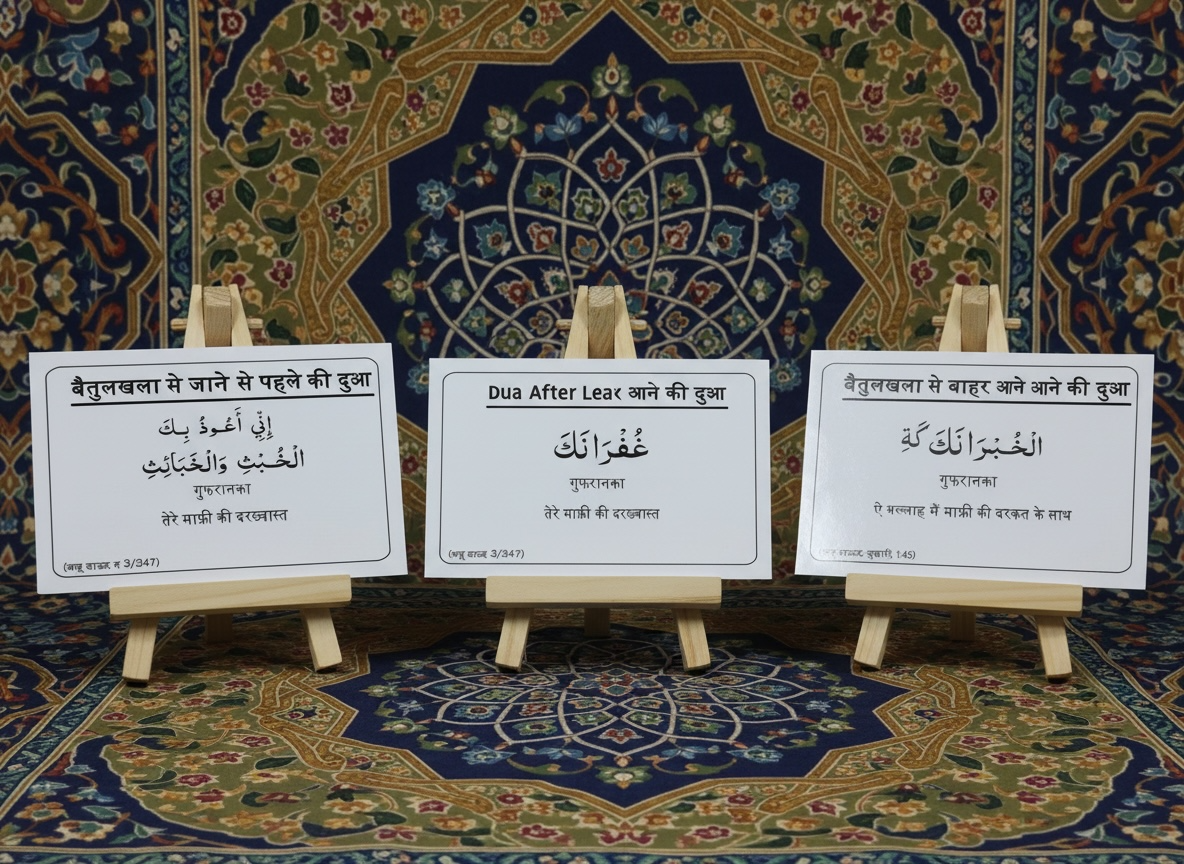 Hindi Dua Stickers set of 12