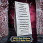 URDU Dua Stickers Set OF 12